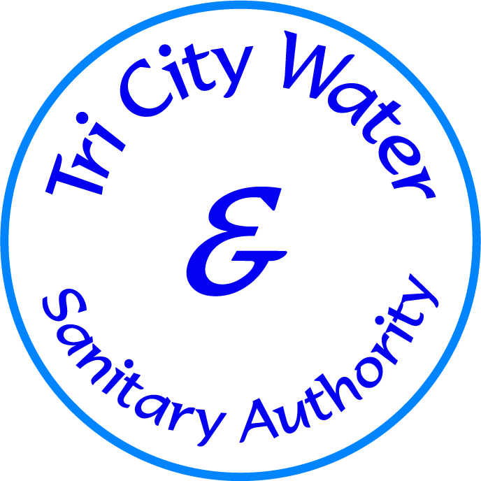 Tri City Water and Sanitary Authority Logo Standard Circle